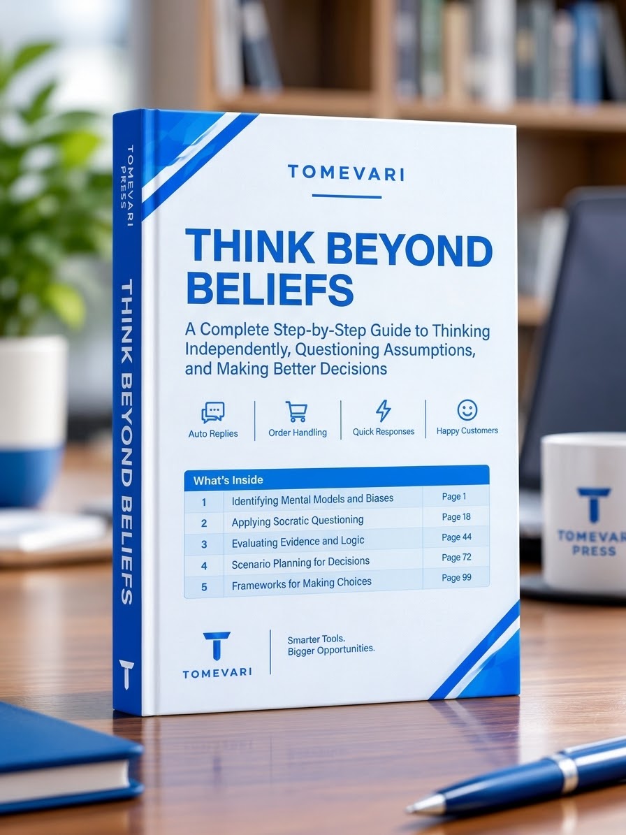 Cover of Think Beyond Beliefs